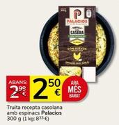 Oferta de Espinacas por 2,5€ en Supermercados Charter