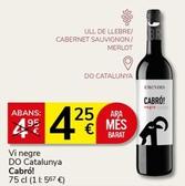 Oferta de Vino por 4,25€ en Supermercados Charter