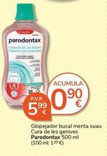 Oferta de Enjuague bucal por 5,99€ en Supermercados Charter