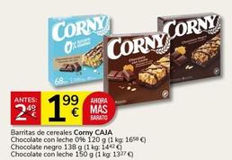 Oferta de Barritas de cereales por 1,99€ en Supermercados Charter