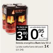 Oferta de Bebida energética por 0,95€ en Supermercados Charter