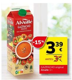 Oferta de Gazpacho por 3,39€ en Supermercados Charter