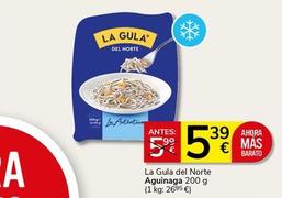 Oferta de Gulas por 5,39€ en Supermercados Charter
