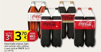 Oferta de Coca-Cola por 3,7€ en Supermercados Charter