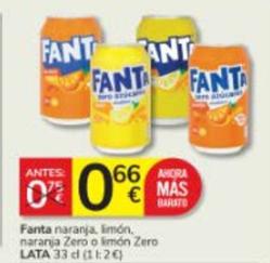 Oferta de Fanta - Naranja por 0,66€ en Consum
