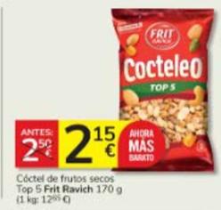 Oferta de Frit Ravich - Coctel De Frutos Secos Top 5 por 2,15€ en Consum