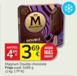 Oferta de Frigo - Magnum Double Chocolate por 3,69€ en Consum