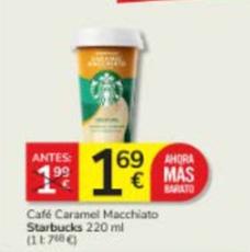 Oferta de Starbucks - Cafe Caramel Macchiato por 1,69€ en Consum