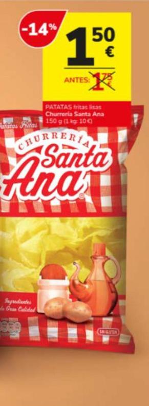 Oferta de Santa Ana - Patatas por 1,5€ en Consum