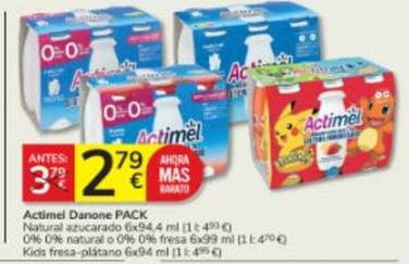 Oferta de Actimel por 2,79€ en Consum