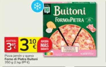Oferta de Pizza por 3,1€ en Consum