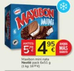 Oferta de Maxibon por 4,95€ en Consum
