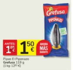 Oferta de Piponazo - Pipas El por 1,5€ en Consum