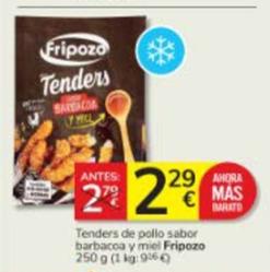 Oferta de Fripozo - Tenders De Pollo Sabor Barbacoa Y Miel por 2,29€ en Consum