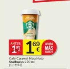 Oferta de Starbucks - Café Caramel Macchiato por 1,69€ en Consum