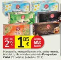 Oferta de Pompadour - Manzanilla por 1,85€ en Consum