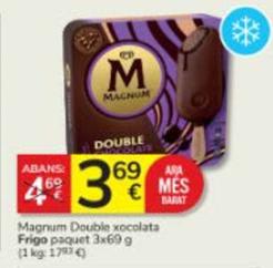 Oferta de Frigo - Magnum Double Xocolata por 3,69€ en Consum