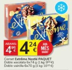 Oferta de Nestlé - Cornet Extreme por 4,24€ en Consum