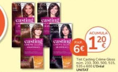 Oferta de L'oréal - Tint Casting Crème Gloss núm por 6€ en Consum
