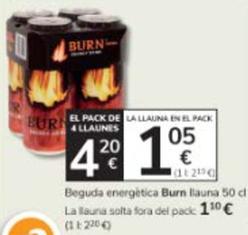 Oferta de Burn - Beguda Energètica por 1,05€ en Consum