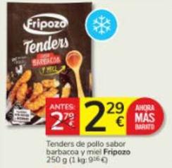 Oferta de Fripozo - Tenders De Pollo Sabor Barbacoa Y Miel por 2,29€ en Consum
