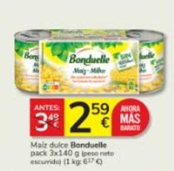 Oferta de Bonduelle - Maiz Dulce por 2,59€ en Consum