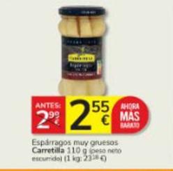 Oferta de Carretilla - Espárragos Muy Gruesos por 2,55€ en Consum