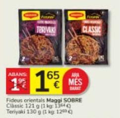 Oferta de Maggi - Fideus Orientals Sobre Classic por 1,65€ en Consum
