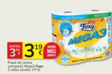 Oferta de Foxy - Papel De Cocina  por 3,19€ en Consum