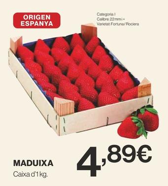 Oferta de Fresas por 4,89€ en Supercor Exprés