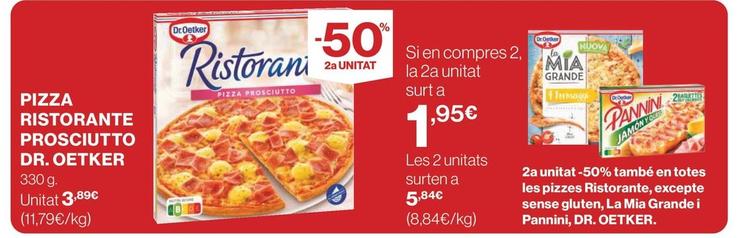 Oferta de Pizza por 3,49€ en Supercor Exprés