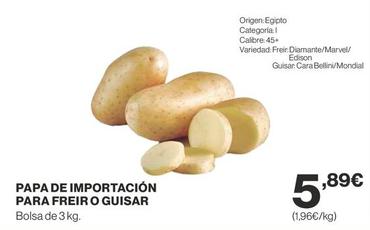 Oferta de Patatas por 5,89€ en Supercor Exprés