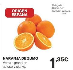 Oferta de Naranjas de zumo por 1,35€ en Supercor Exprés