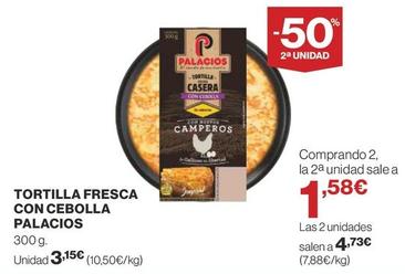 Oferta de Tortilla por 3,15€ en Supercor Exprés