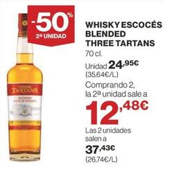 Oferta de Whisky por 24,95€ en Supercor Exprés