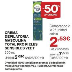 Oferta de Crema depilatoria por 5,05€ en Supercor Exprés