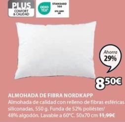 Oferta de Almohada de fibra por 8,5€ en JYSK