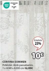 Oferta de Cortinas por 10€ en JYSK