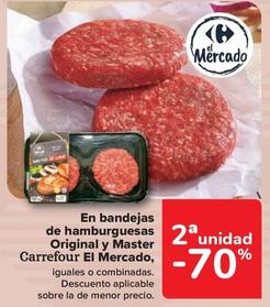 Oferta de Hamburguesas en Carrefour Market