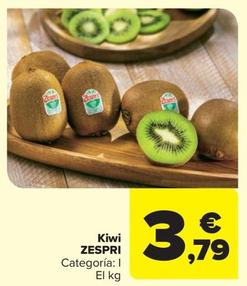Oferta de Kiwis por 3,79€ en Carrefour Market