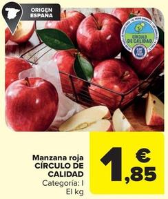 Oferta de Manzanas en Carrefour Market