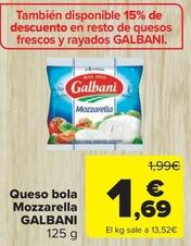 Oferta de Mozzarella en Carrefour Market