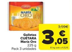 Oferta de Galletas por 3,05€ en Carrefour Market