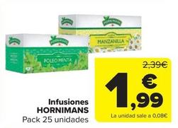 Oferta de Infusiones por 1,99€ en Carrefour Market
