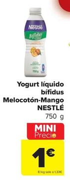 Oferta de Yogur líquido por 1€ en Carrefour Market