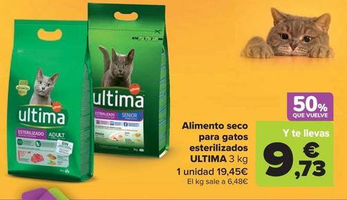 Oferta de Comida para gatos por 19,45€ en Carrefour Market