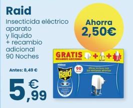 Oferta de Insecticida eléctrico por 5,99€ en Clarel