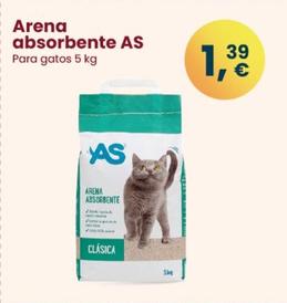 Oferta de Arena para gatos por 1,39€ en Clarel