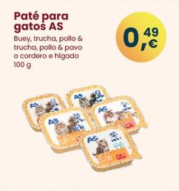 Oferta de Paté para gatos por 0,49€ en Clarel