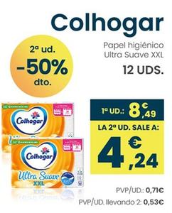 Oferta de Papel higiénico por 8,49€ en Clarel